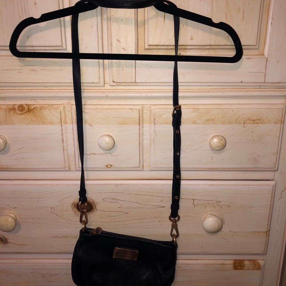 Marc Jacobs Classic Black Leather Q Percy Bag - Picture 10 of 12